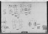 Manufacturer's drawing for North American Aviation B-25 Mitchell Bomber. Drawing number 108-52005