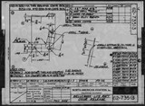 Manufacturer's drawing for North American Aviation B-25 Mitchell Bomber. Drawing number 62-73513