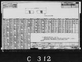 Manufacturer's drawing for Lockheed Corporation P-38 Lightning. Drawing number 196954