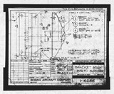 Manufacturer's drawing for Boeing Aircraft Corporation B-17 Flying Fortress. Drawing number 1-16286