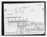 Manufacturer's drawing for Beechcraft AT-10 Wichita - Private. Drawing number 105537