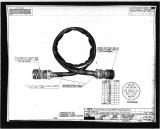 Manufacturer's drawing for Lockheed Corporation P-38 Lightning. Drawing number 198286