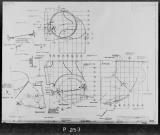 Manufacturer's drawing for Lockheed Corporation P-38 Lightning. Drawing number 197593