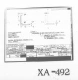 Manufacturer's drawing for Douglas Aircraft Company A-24 Banshee / SBD Dauntless. Drawing number 1046482