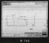 Manufacturer's drawing for North American Aviation B-25 Mitchell Bomber. Drawing number 98-61638