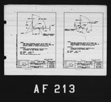 Manufacturer's drawing for North American Aviation B-25 Mitchell Bomber. Drawing number 1e25