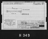 Manufacturer's drawing for North American Aviation B-25 Mitchell Bomber. Drawing number 98-58848