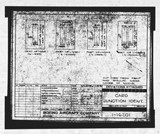 Manufacturer's drawing for Boeing Aircraft Corporation B-17 Flying Fortress. Drawing number 1-16201
