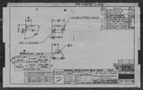 Manufacturer's drawing for North American Aviation B-25 Mitchell Bomber. Drawing number 98-735170