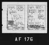 Manufacturer's drawing for North American Aviation B-25 Mitchell Bomber. Drawing number 1d33