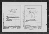 Manufacturer's drawing for North American Aviation B-25 Mitchell Bomber. Drawing number 2E11 2E12