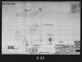 Manufacturer's drawing for North American Aviation B-25 Mitchell Bomber. Drawing number 98-47853