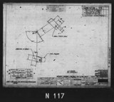 Manufacturer's drawing for North American Aviation B-25 Mitchell Bomber. Drawing number 98-735223
