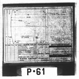 Manufacturer's drawing for Boeing Aircraft Corporation B-17 Flying Fortress. Drawing number 1-17456