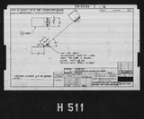 Manufacturer's drawing for North American Aviation B-25 Mitchell Bomber. Drawing number 98-62484
