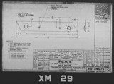 Manufacturer's drawing for Chance Vought F4U Corsair. Drawing number 34075