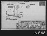 Manufacturer's drawing for Chance Vought F4U Corsair. Drawing number 10482