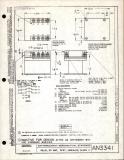 Manufacturer's drawing for Generic Parts - Aviation Standards. Drawing number an3341