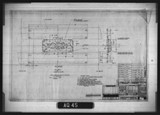 Manufacturer's drawing for Douglas Aircraft Company Douglas DC-6 . Drawing number 3479292