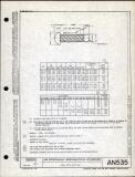 Manufacturer's drawing for Generic Parts - Aviation Standards. Drawing number an535