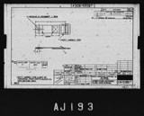 Manufacturer's drawing for North American Aviation B-25 Mitchell Bomber. Drawing number 108-53287