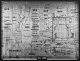 Manufacturer's drawing for Chance Vought F4U Corsair. Drawing number 10070