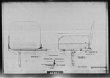 Manufacturer's drawing for North American Aviation B-25 Mitchell Bomber. Drawing number 98-531511