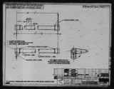 Manufacturer's drawing for North American Aviation B-25 Mitchell Bomber. Drawing number 98-58256