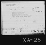 Manufacturer's drawing for Vultee Aircraft Corporation BT-13 Valiant. Drawing number 74-76147