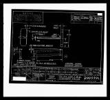 Manufacturer's drawing for Lockheed Corporation P-38 Lightning. Drawing number 200599