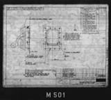 Manufacturer's drawing for North American Aviation B-25 Mitchell Bomber. Drawing number 98-53308