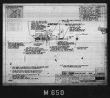 Manufacturer's drawing for North American Aviation B-25 Mitchell Bomber. Drawing number 98-58189
