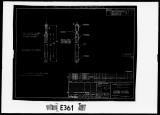Manufacturer's drawing for Republic Aircraft P-47 Thunderbolt. Drawing number 08f54280