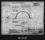 Manufacturer's drawing for North American Aviation B-25 Mitchell Bomber. Drawing number 98-53494