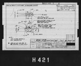 Manufacturer's drawing for North American Aviation B-25 Mitchell Bomber. Drawing number 98-61143