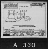 Manufacturer's drawing for Lockheed Corporation P-38 Lightning. Drawing number 195423