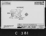 Manufacturer's drawing for Lockheed Corporation P-38 Lightning. Drawing number 197423