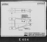 Manufacturer's drawing for Lockheed Corporation P-38 Lightning. Drawing number 195422