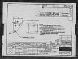 Manufacturer's drawing for North American Aviation B-25 Mitchell Bomber. Drawing number 108-51075_AJ