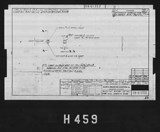 Manufacturer's drawing for North American Aviation B-25 Mitchell Bomber. Drawing number 98-61352
