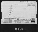 Manufacturer's drawing for North American Aviation B-25 Mitchell Bomber. Drawing number 98-71129