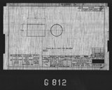 Manufacturer's drawing for North American Aviation B-25 Mitchell Bomber. Drawing number 98-534101