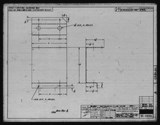 Manufacturer's drawing for North American Aviation B-25 Mitchell Bomber. Drawing number 98-48901_M