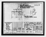 Manufacturer's drawing for Beechcraft AT-10 Wichita - Private. Drawing number 104529