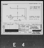 Manufacturer's drawing for Boeing Aircraft Corporation B-17 Flying Fortress. Drawing number 41-9987