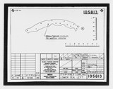 Manufacturer's drawing for Beechcraft AT-10 Wichita - Private. Drawing number 105813