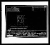 Manufacturer's drawing for Lockheed Corporation P-38 Lightning. Drawing number 200489