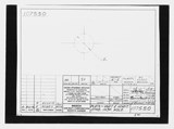 Manufacturer's drawing for Beechcraft AT-10 Wichita - Private. Drawing number 107550