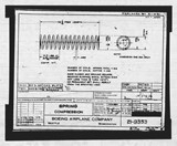 Manufacturer's drawing for Boeing Aircraft Corporation B-17 Flying Fortress. Drawing number 21-9353