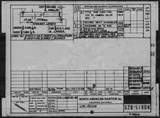 Manufacturer's drawing for North American Aviation B-25 Mitchell Bomber. Drawing number 62B-51904